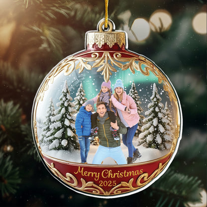 Personalized Christmas Birthday Gifts For Mom, Dad, Brother, Sister, Kids - Happiness Is Hanging Right Here